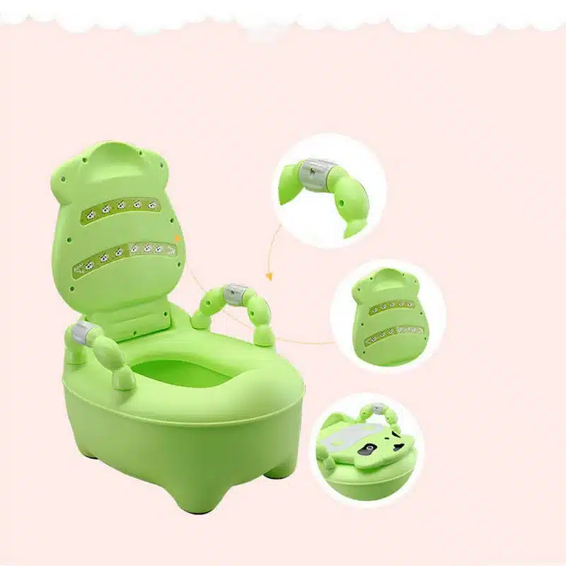 Toilet Children Baby Potty Training Cows Boy Girl Portable Potty Toilet infant Potty Infants Toilet Child Pot with FREE brush 6