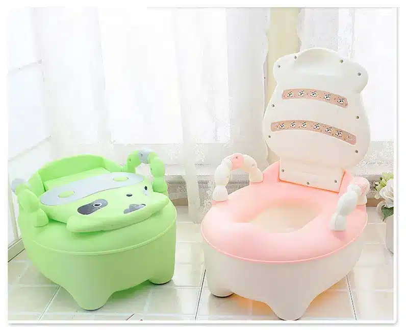 Toilet Children Baby Potty Training Cows Boy Girl Portable Potty Toilet infant Potty Infants Toilet Child Pot with FREE brush 9