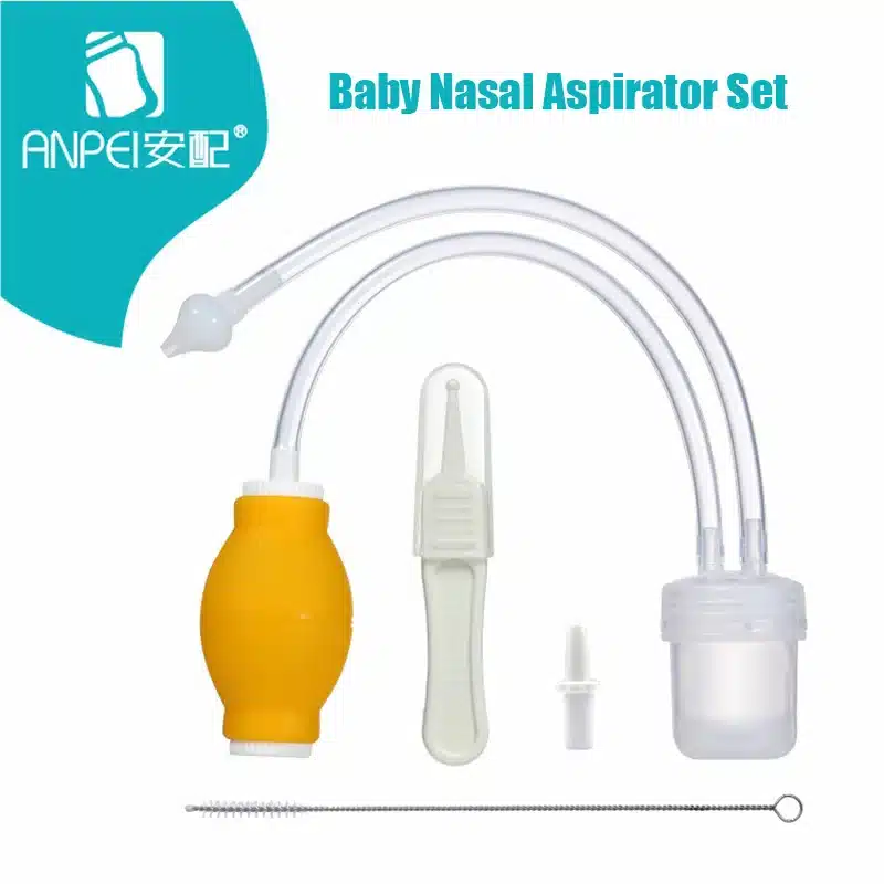 Baby Nasal Aspirator Set Baby Care Products Anti-backwash Device Vacuum Suction Newborn Nose Aspirator Cleaner Snot Nose Cleaner 1