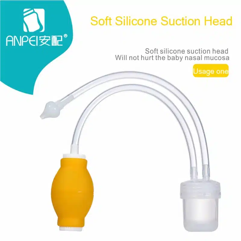 Baby Nasal Aspirator Set Baby Care Products Anti-backwash Device Vacuum Suction Newborn Nose Aspirator Cleaner Snot Nose Cleaner 2