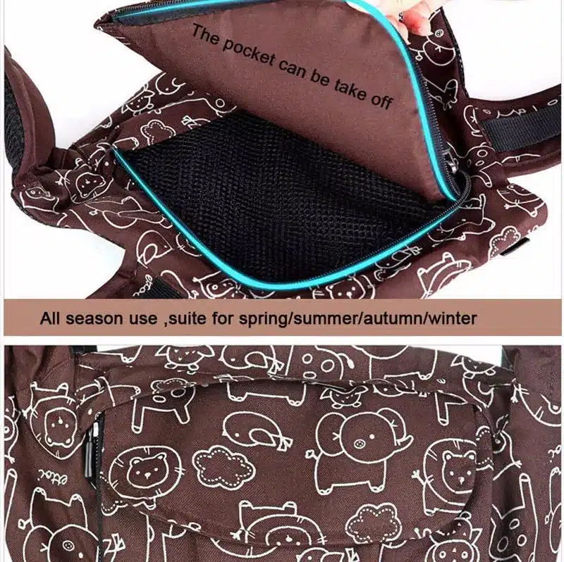 360 Baby Carrier 10-12 Months Baby Hipseat 20kg Infant Backpack Carriers Front Facing Kangaroo Baby Wrap Polyester Manduca Print 17