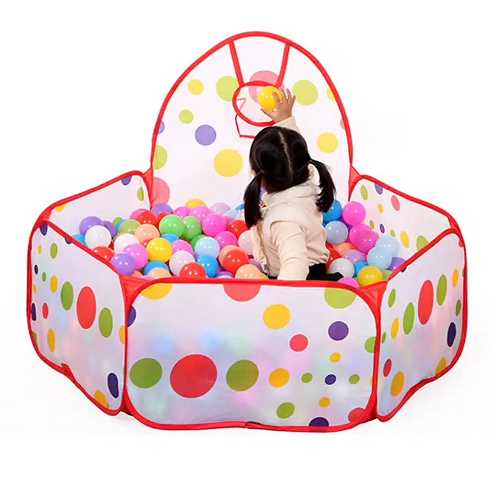 New Folding Kids Playpen Ocean Ball Game Pit Pool Portable Children Game Play Tent In/Outdoor Playing House Pool Pit 11