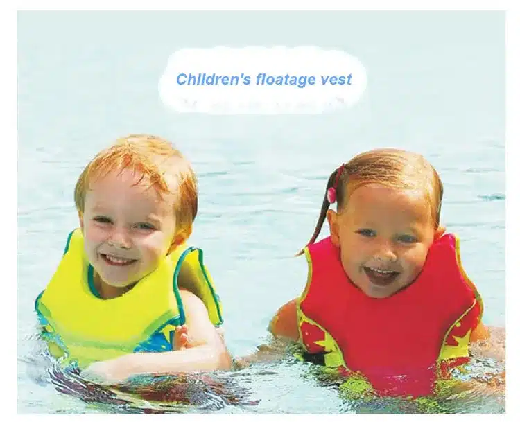 2-6 Years Baby Swim Vest Float Kid Swim Trainer Boy Girl Buoyancy Swimwear Child Life Vest Buoy Swimming Circle Pool Accessories 10