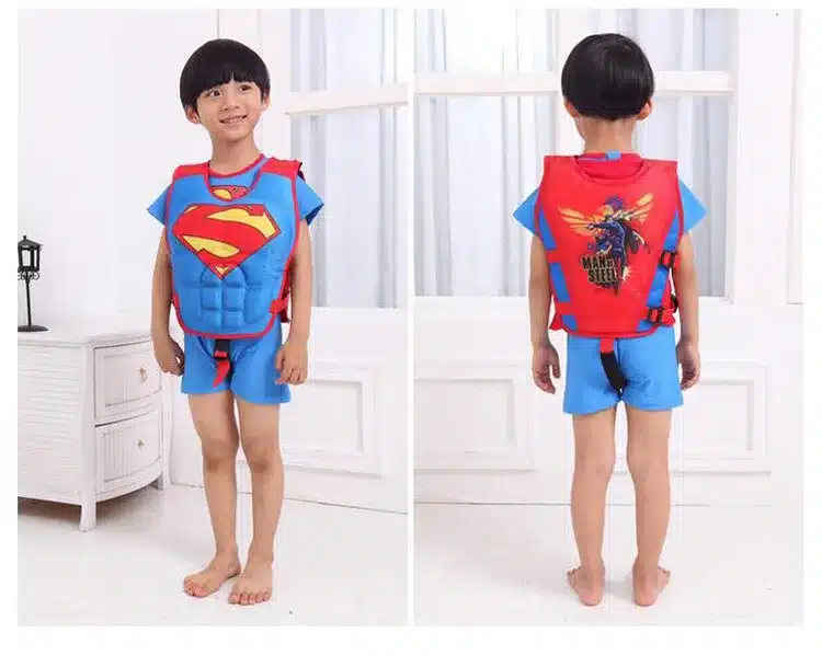2-6 Years Baby Swim Vest Float Kid Swim Trainer Boy Girl Buoyancy Swimwear Child Life Vest Buoy Swimming Circle Pool Accessories 13