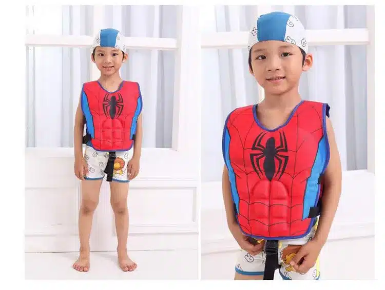 2-6 Years Baby Swim Vest Float Kid Swim Trainer Boy Girl Buoyancy Swimwear Child Life Vest Buoy Swimming Circle Pool Accessories 14