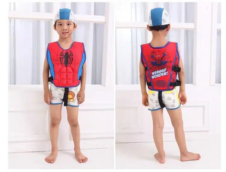 2-6 Years Baby Swim Vest Float Kid Swim Trainer Boy Girl Buoyancy Swimwear Child Life Vest Buoy Swimming Circle Pool Accessories 15