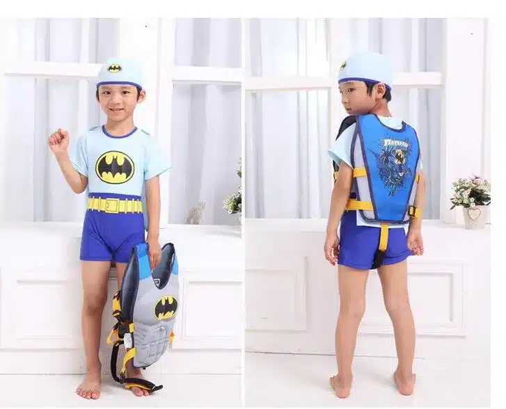 2-6 Years Baby Swim Vest Float Kid Swim Trainer Boy Girl Buoyancy Swimwear Child Life Vest Buoy Swimming Circle Pool Accessories 17