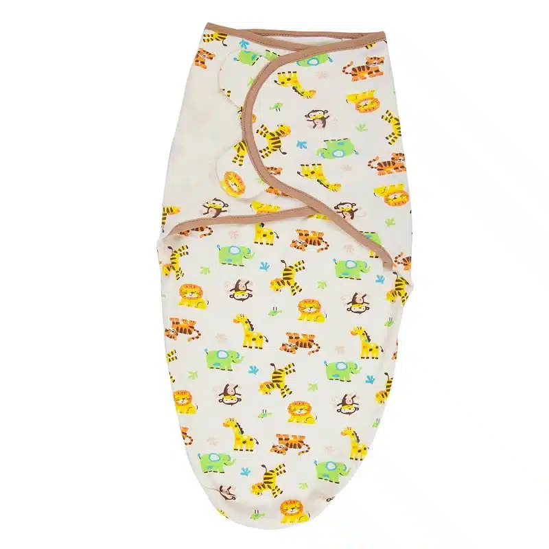 100% Cotton Baby Swaddle Wrap Blanket Newborn Infants Baby Envelop Sleep Bag Sleepsack Mantas Para Bebe KF040S 5