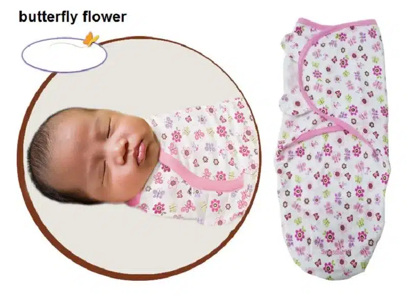 100% Cotton Baby Swaddle Wrap Blanket Newborn Infants Baby Envelop Sleep Bag Sleepsack Mantas Para Bebe KF040S 16