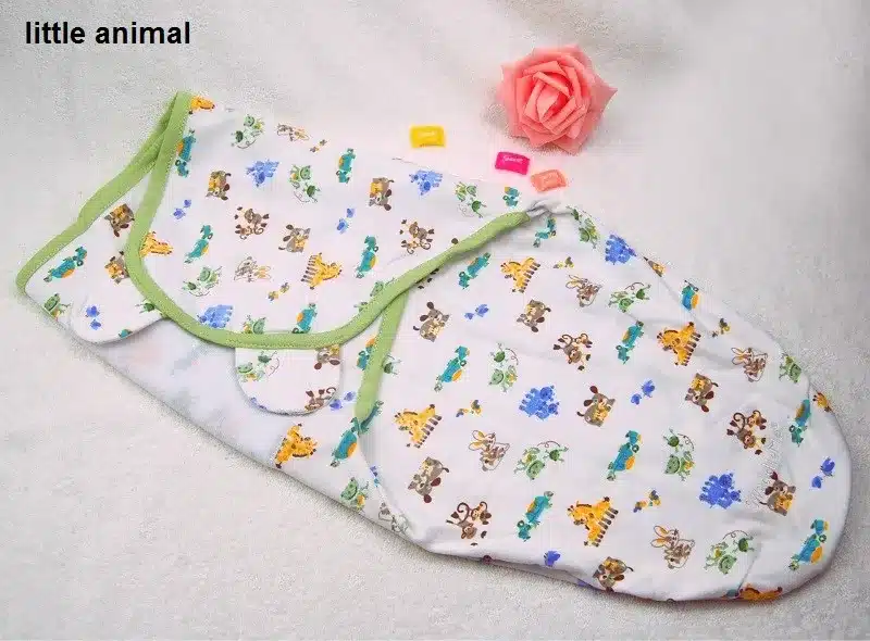 100% Cotton Baby Swaddle Wrap Blanket Newborn Infants Baby Envelop Sleep Bag Sleepsack Mantas Para Bebe KF040S 18