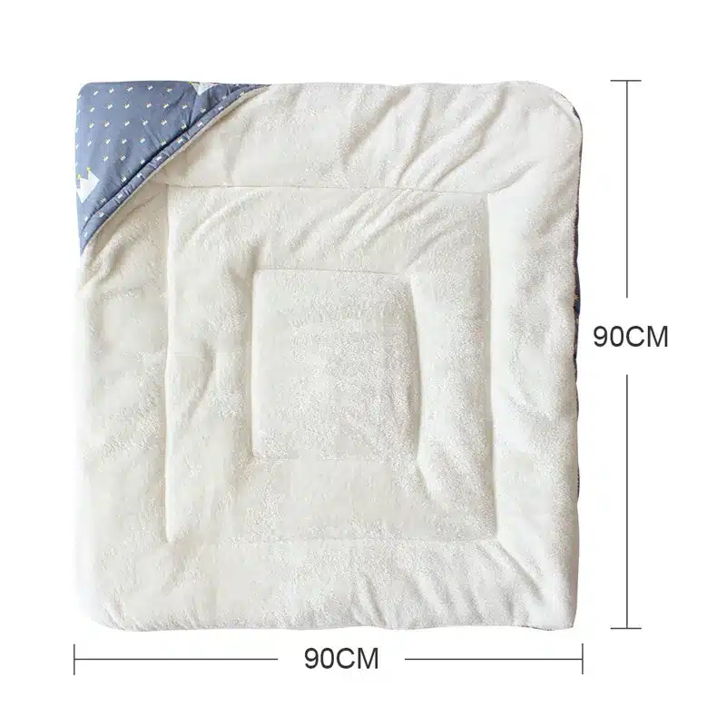 Baby Swaddle 90*90cm Baby Blanket Thick Warm Berber Fleece Envelopes For Newborns Infant Wrap Baby Bedding Sleeping 1