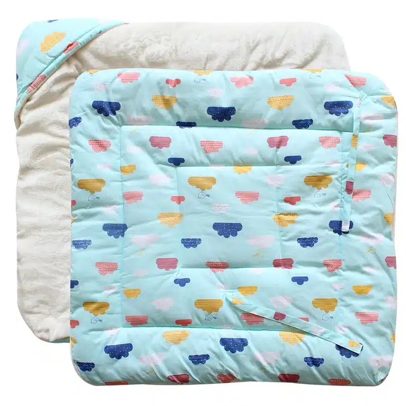 Baby Swaddle 90*90cm Baby Blanket Thick Warm Berber Fleece Envelopes For Newborns Infant Wrap Baby Bedding Sleeping 6