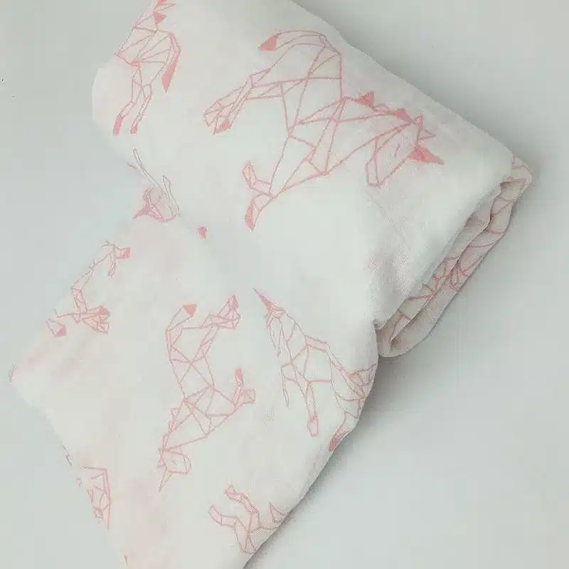 INS Hot Baby Blanket NewbornSwaddle 120x120cm Super Soft Breathable Multi-Use Muslin Cotton Wrap Lemon Cactus Baby Blankets 26