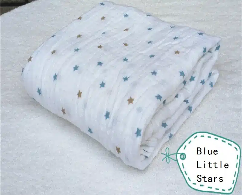Baby Blanket Baby Muslin Swaddle Newborn Aden anais Baby Cotton Muslin Bedding Gauze Swaddle Bath Towel Multi-functional 120cm 11
