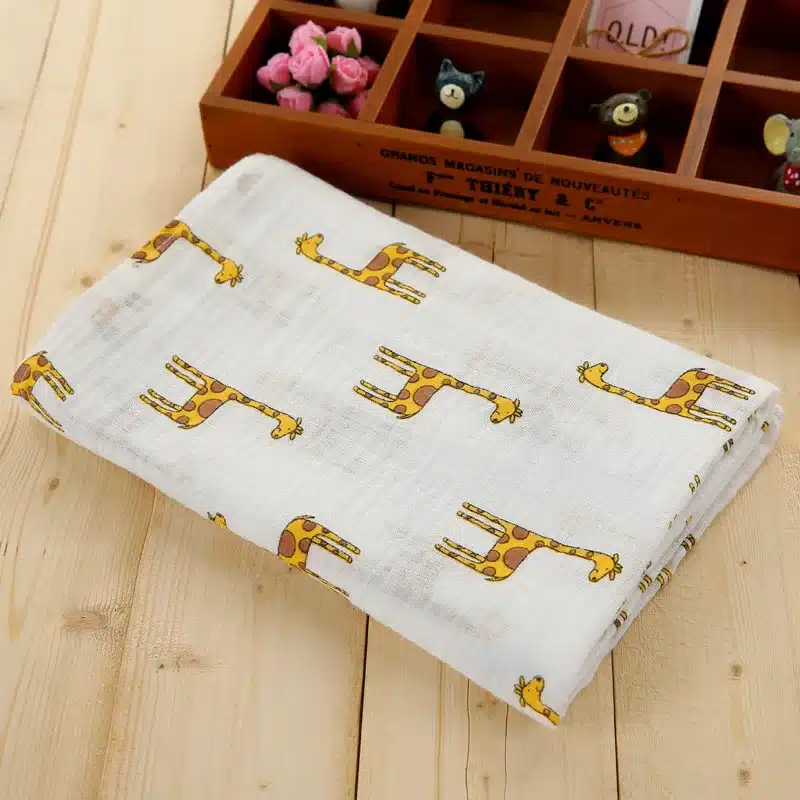 Baby Blanket Baby Muslin Swaddle Newborn Aden anais Baby Cotton Muslin Bedding Gauze Swaddle Bath Towel Multi-functional 120cm 16
