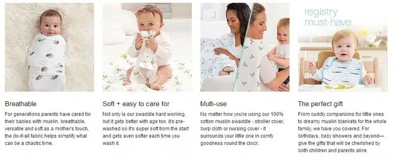 One pack Muslin Baby Swaddling Blanket Newborn Infant 100% Cotton Swaddle Towel Random Delivery 8