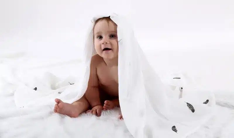 One pack Muslin Baby Swaddling Blanket Newborn Infant 100% Cotton Swaddle Towel Random Delivery 10