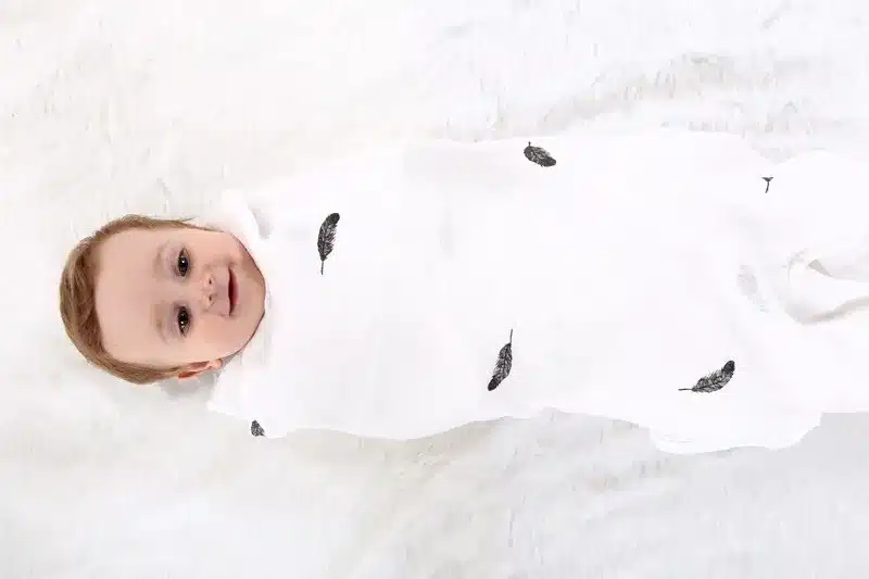 One pack Muslin Baby Swaddling Blanket Newborn Infant 100% Cotton Swaddle Towel Random Delivery 11