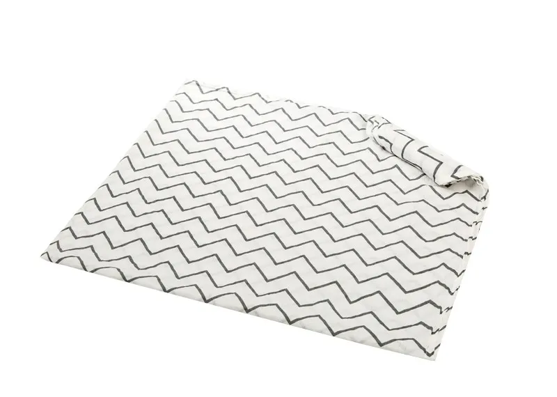 One pack Muslin Baby Swaddling Blanket Newborn Infant 100% Cotton Swaddle Towel Random Delivery 15