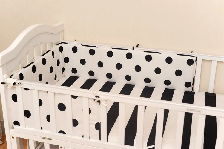 Muslinlife(1pcs bumper only)Fashion hot crib bumper infant bed,baby bed bumper clauds/star/dot/tree,safe protection for baby use 19