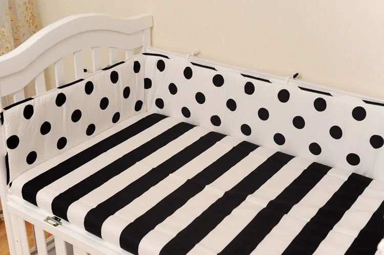 Muslinlife(1pcs bumper only)Fashion hot crib bumper infant bed,baby bed bumper clauds/star/dot/tree,safe protection for baby use 21