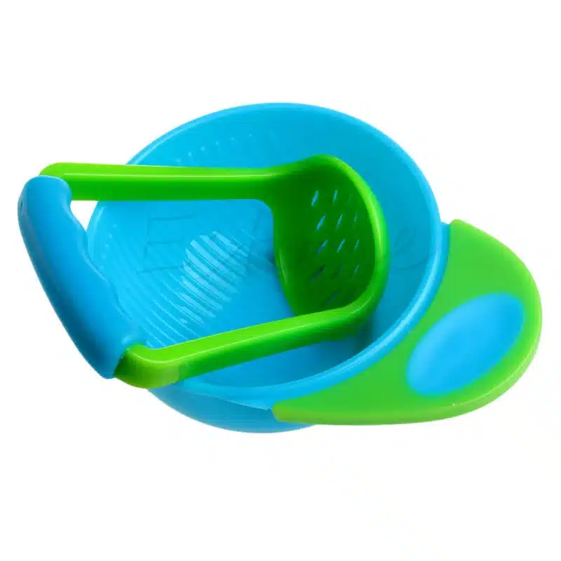 (YAS)Kid baby Learning Dishes Grinding Bowl, Baby Handmade Grinding Fruit Supplement,Children Infant Food Mill Bowl 15