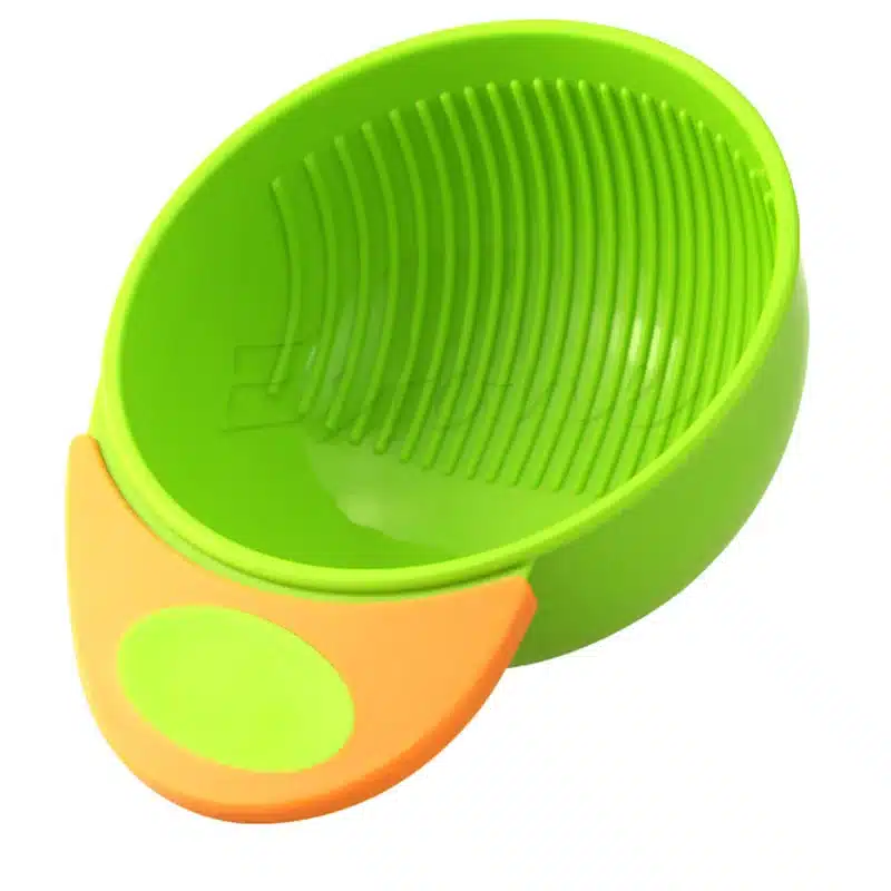 (YAS)Kid baby Learning Dishes Grinding Bowl, Baby Handmade Grinding Fruit Supplement,Children Infant Food Mill Bowl 20