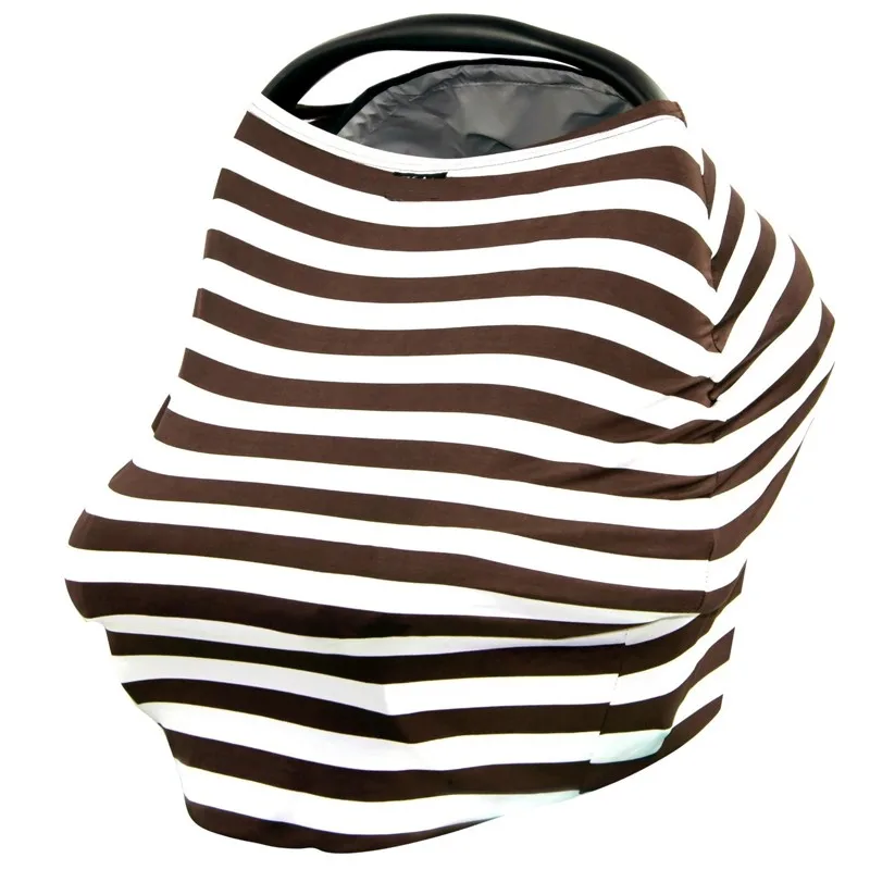 New Baby Car Seat Cover Toddler Canpony Nursing Cover Multi-Use Stretehy Infinity Scarf Breastfeeding Shipping Car Chair Cover 11