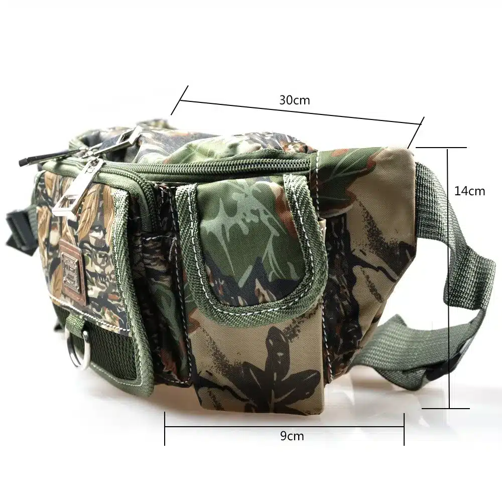 2016 New Fishing Bag 30x9x14cm Multifunctional Outdoor Fishing Tackle Bagpack Waterproof Waist Bag Bolsa Pesca Free Shipping 6