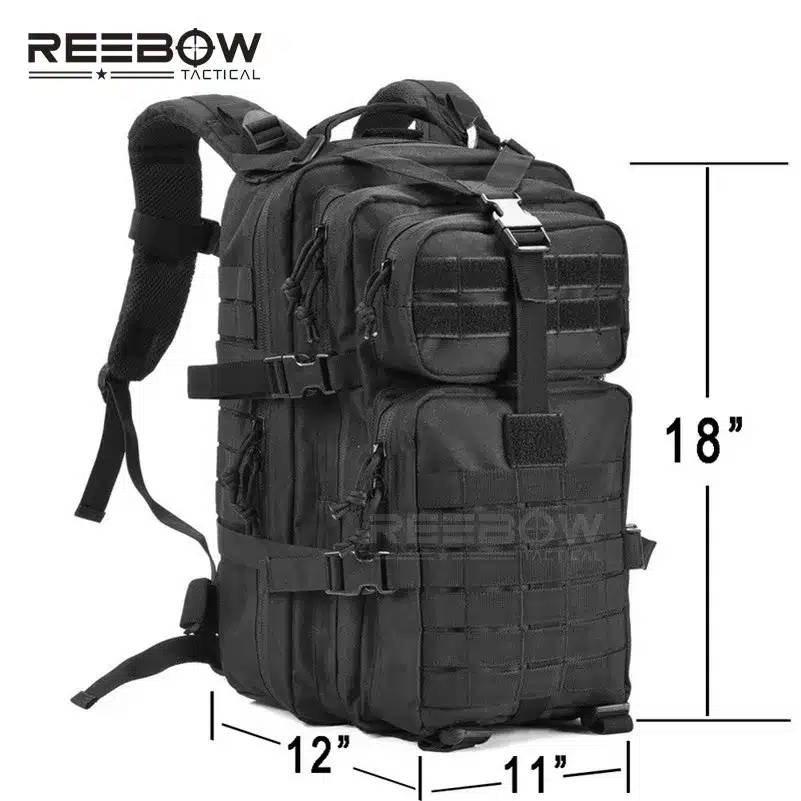 34L Military Tactical Assault Pack Backpack Army Molle Waterproof Bug Out Bag Small Rucksack for Outdoor Hiking Camping Hunting 11