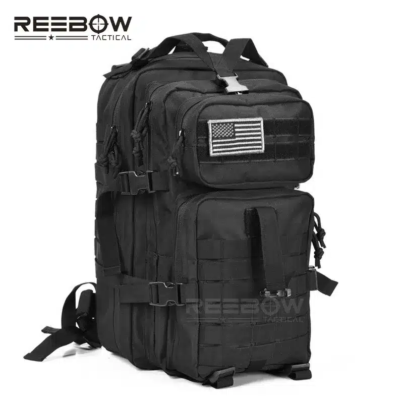 34L Military Tactical Assault Pack Backpack Army Molle Waterproof Bug Out Bag Small Rucksack for Outdoor Hiking Camping Hunting 15