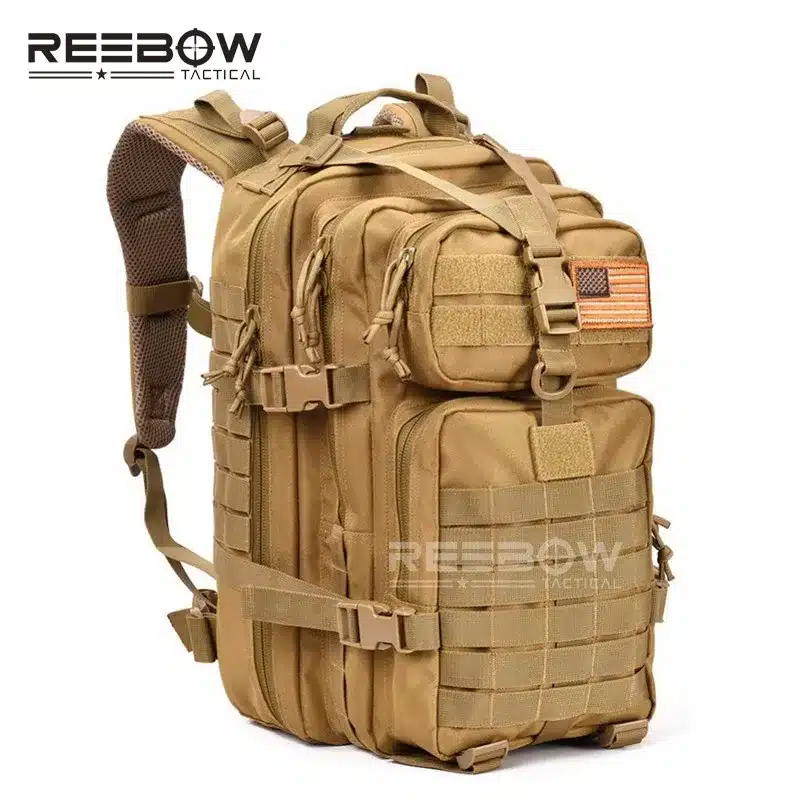 34L Military Tactical Assault Pack Backpack Army Molle Waterproof Bug Out Bag Small Rucksack for Outdoor Hiking Camping Hunting 21