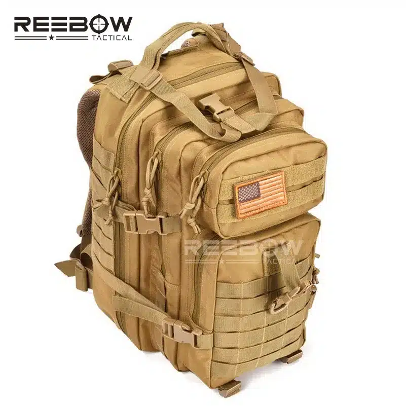 34L Military Tactical Assault Pack Backpack Army Molle Waterproof Bug Out Bag Small Rucksack for Outdoor Hiking Camping Hunting 22