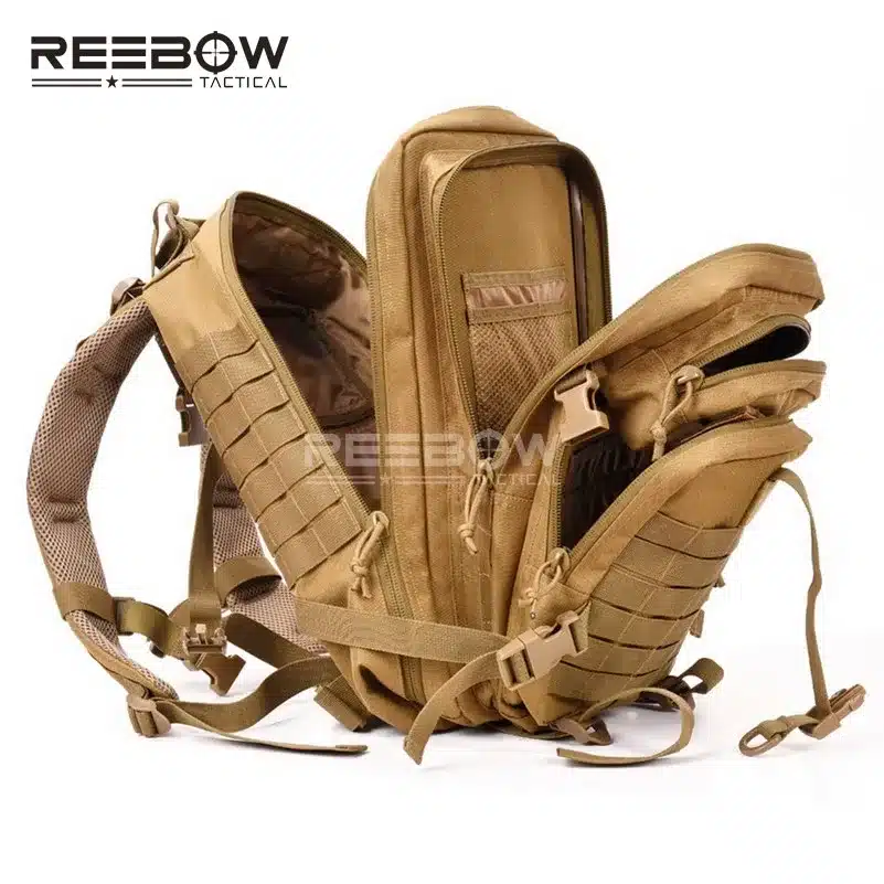 34L Military Tactical Assault Pack Backpack Army Molle Waterproof Bug Out Bag Small Rucksack for Outdoor Hiking Camping Hunting 24