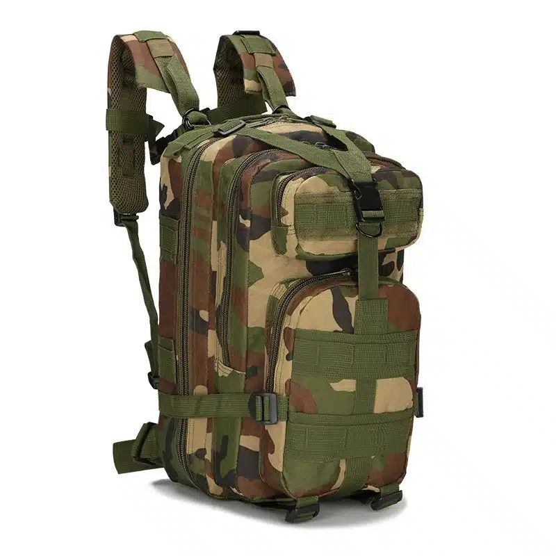 2017 Hot 8 Color 25L-30L Unisex Travel Rucksack Camping Hiking Trekking Camouflage Bag Outdoor Military Army Tactical Backpack 18