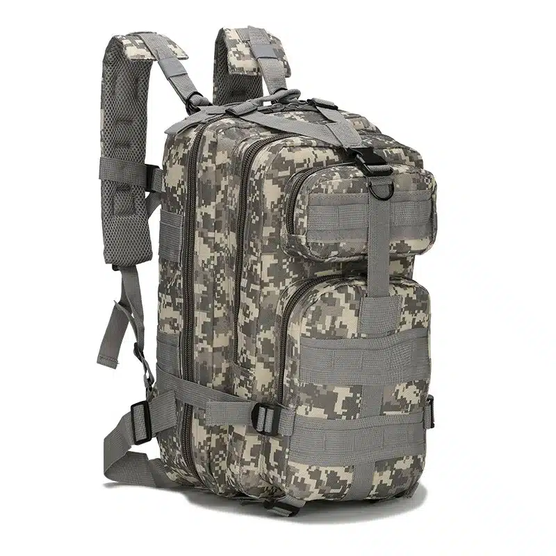 2017 Hot 8 Color 25L-30L Unisex Travel Rucksack Camping Hiking Trekking Camouflage Bag Outdoor Military Army Tactical Backpack 20