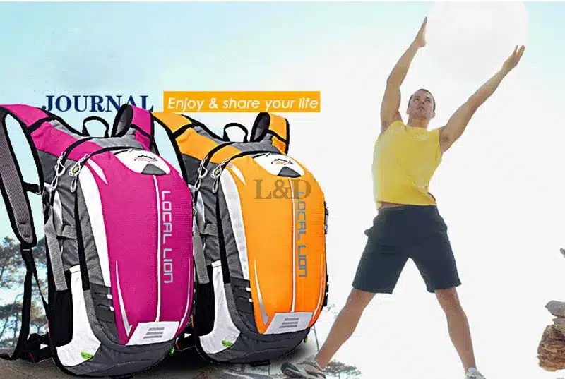 LOCAL LION 18L Waterproof Bicycle Backpack Outdoor Cycling Bike Rucksacks Packsack Riding running Sport Backpack Ride pack 14
