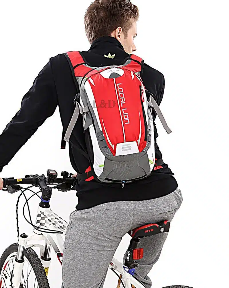 LOCAL LION 18L Waterproof Bicycle Backpack Outdoor Cycling Bike Rucksacks Packsack Riding running Sport Backpack Ride pack 26