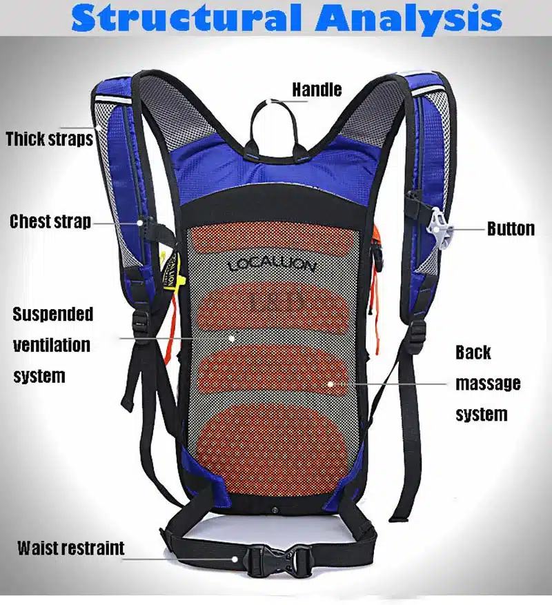 LOCAL LION 18L Waterproof Bicycle Backpack Outdoor Cycling Bike Rucksacks Packsack Riding running Sport Backpack Ride pack 49