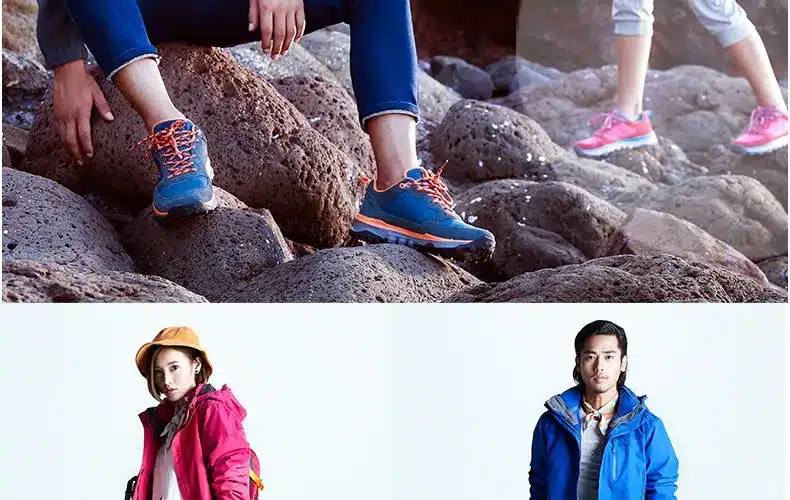 RAX Men's Outdoor Waterproof Hiking Shoes Fast Walking Jogging Trekking Climbing Sport Shoes for Women 11