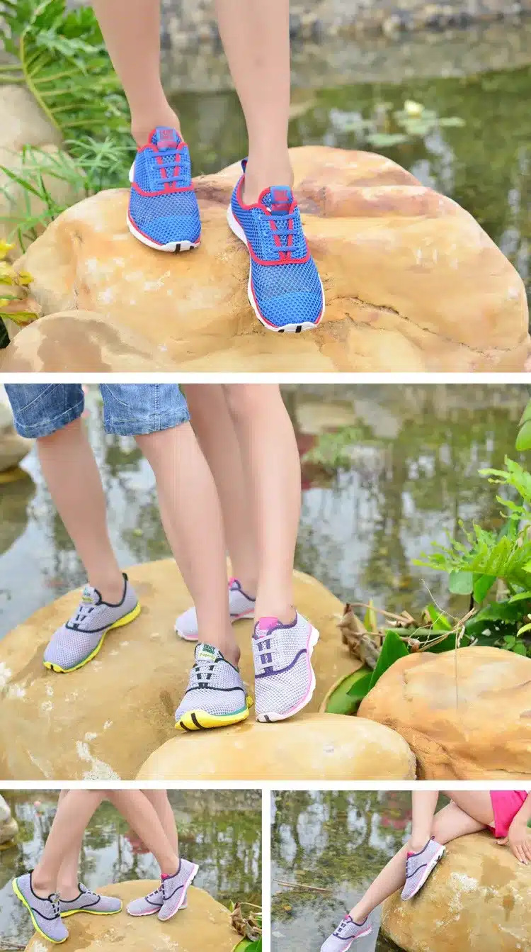 Plus Size Men Summer Running Shoes Women Sneakers 2017 Mesh Breathable Sport Shoes Men Beach Water Shoes Womens Trainers Socone 21