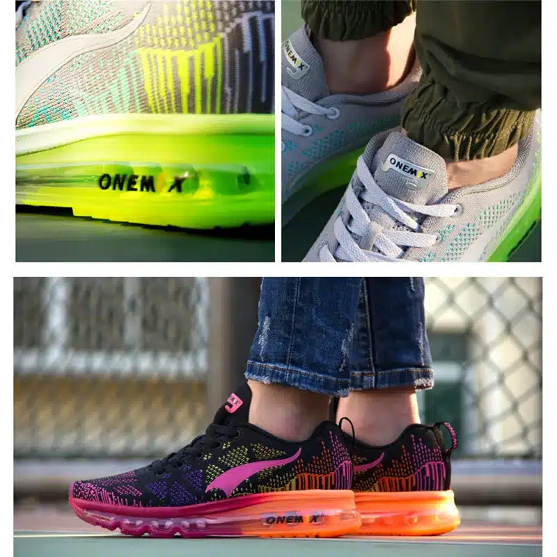 onemix Free Men Women Air Running Shoes for Men Air Brand 2017 Women Sport Sneaker Breathable Mesh Athletic Outdoor Chusion Shoe 3