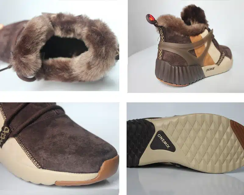 2016 New Winter Women's Snow Boots Keep Warm Sneakers for men Boots Comfortable Running Shoes Walking Outdoor Sport Trainers 21