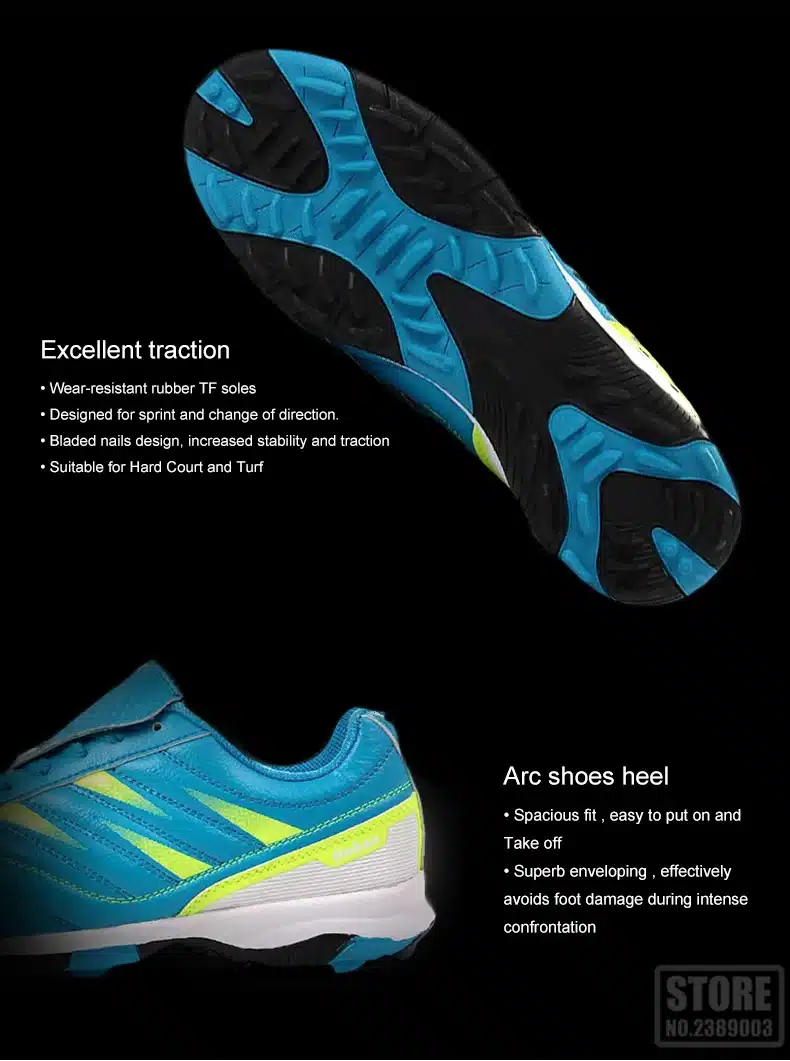 TIEBAO 2017 Professional Boy Soccer Cleats TF Turf Trainers Football Soccer Shoes Indoor Man Training Sneakers Botas De Futbol 22