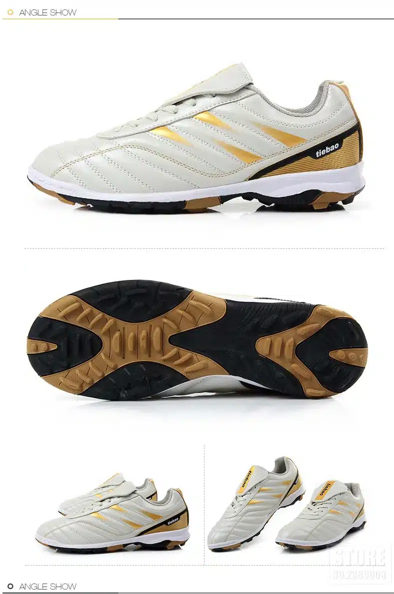 TIEBAO 2017 Professional Boy Soccer Cleats TF Turf Trainers Football Soccer Shoes Indoor Man Training Sneakers Botas De Futbol 23
