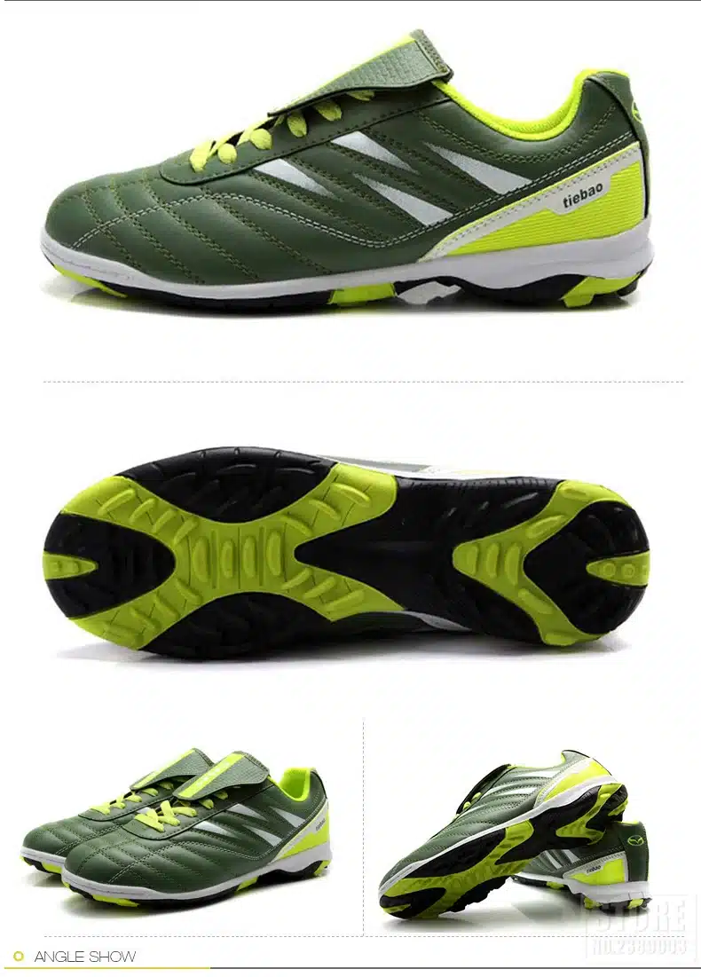 TIEBAO 2017 Professional Boy Soccer Cleats TF Turf Trainers Football Soccer Shoes Indoor Man Training Sneakers Botas De Futbol 26
