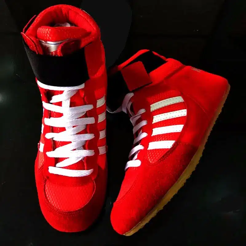 2016 High quality men Wrestling Shoes high waist boxing shoes cow muscle outsole breathable pro wrestling gear for women 11