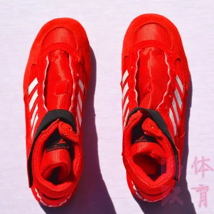 2016 High quality men Wrestling Shoes high waist boxing shoes cow muscle outsole breathable pro wrestling gear for women 14