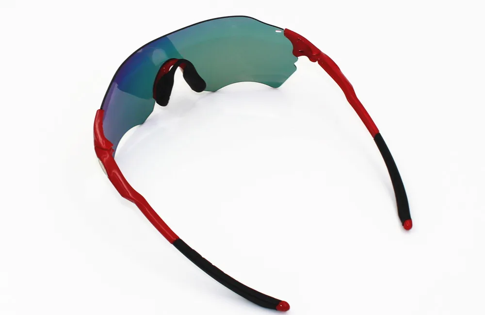 EV Evzero FUll red Lens Polarized TR90 Sports Cycling Glasses Men MTB Mountain Road Bike Bicycle Cycling Eyewear Sunglasses 43