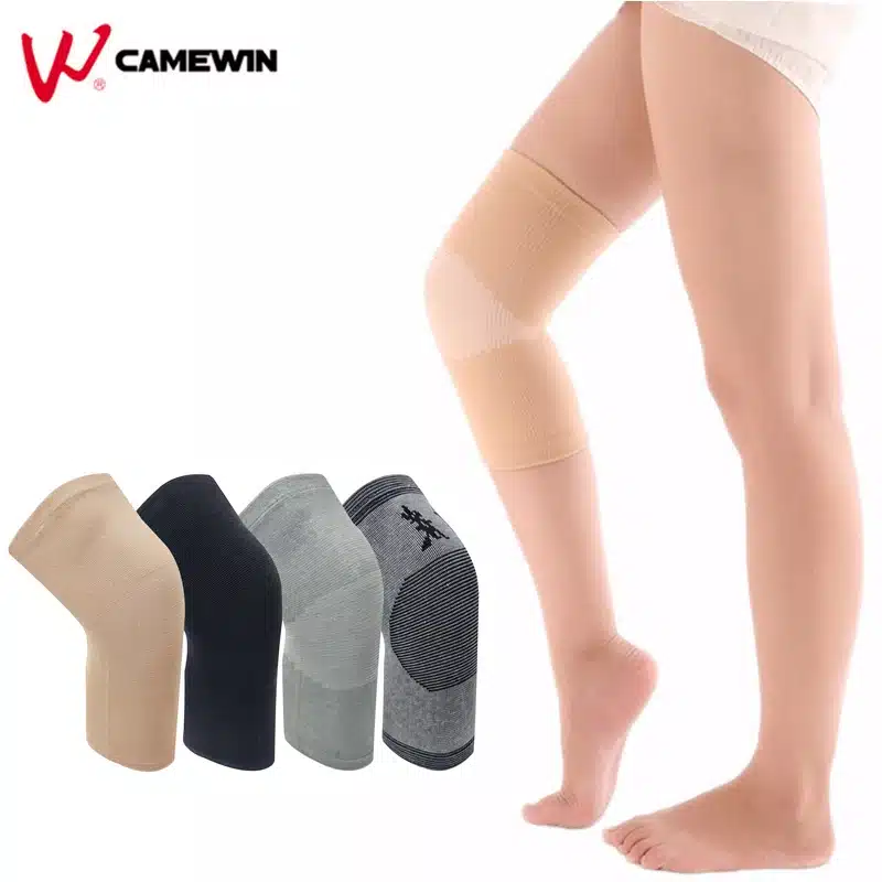 1 Piece Knee Protector Pad Autumn and Winter Elasticity Breathable Kneepads Relief Prevent Arthritis Knee Guard Sports Support 7